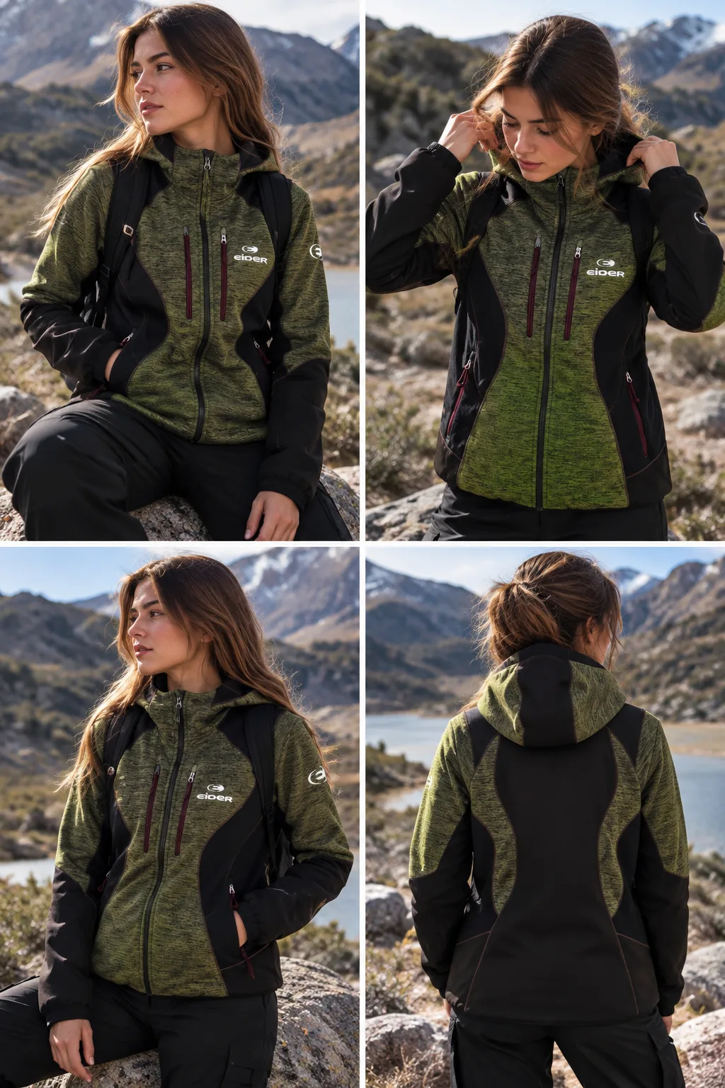 Tejido Eider para dama, detalle 1