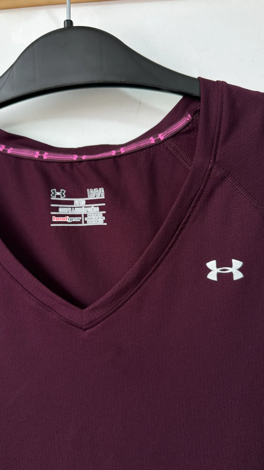 Camiseta deportiva Under Armour, detalle 2